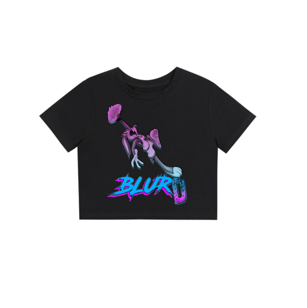 BLURD BUGS CROP TOP