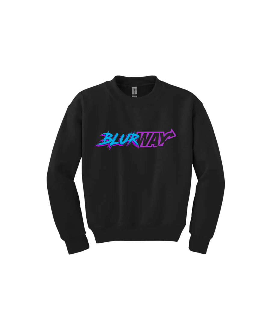 BLURWAY YOUTH CREWNECK