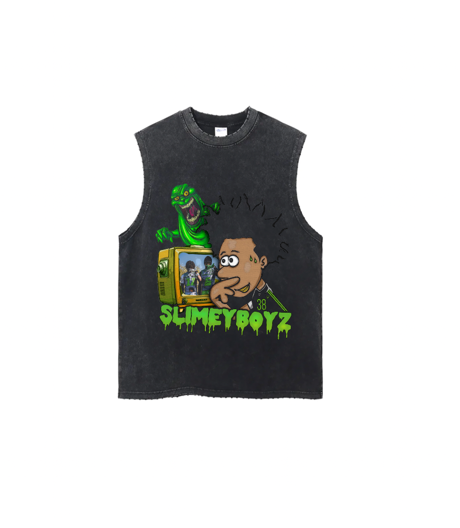 SLIME ACID SLEEVELESS TEE