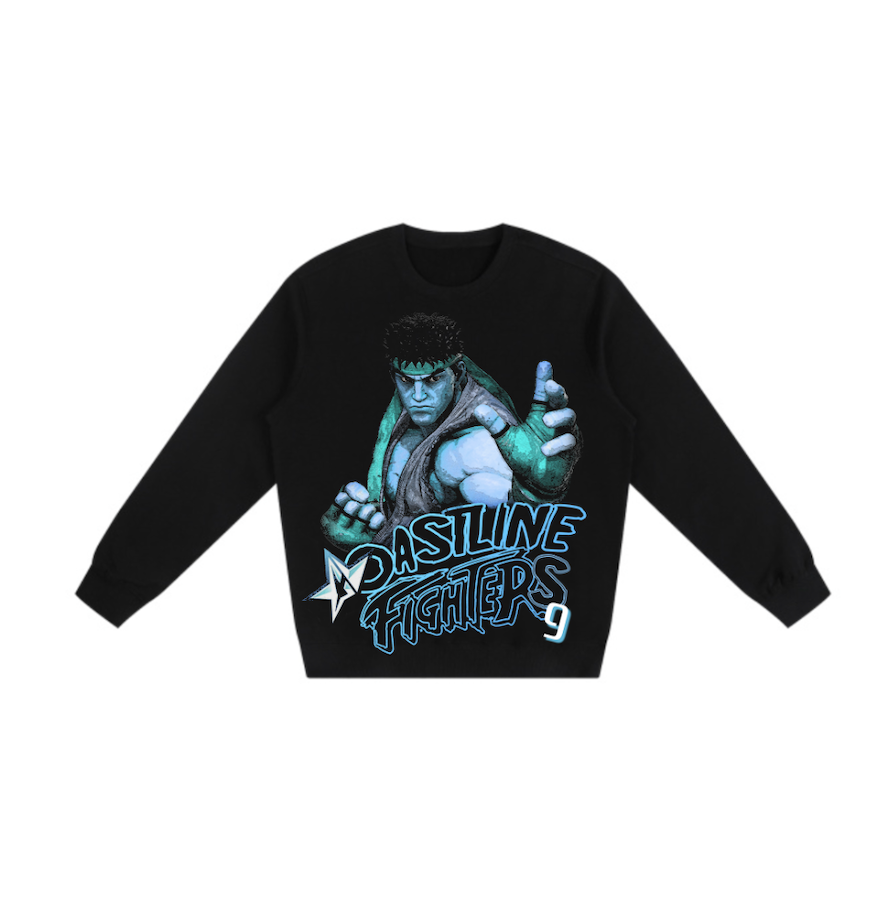 COASTLINE FIGHTER CREWNECK