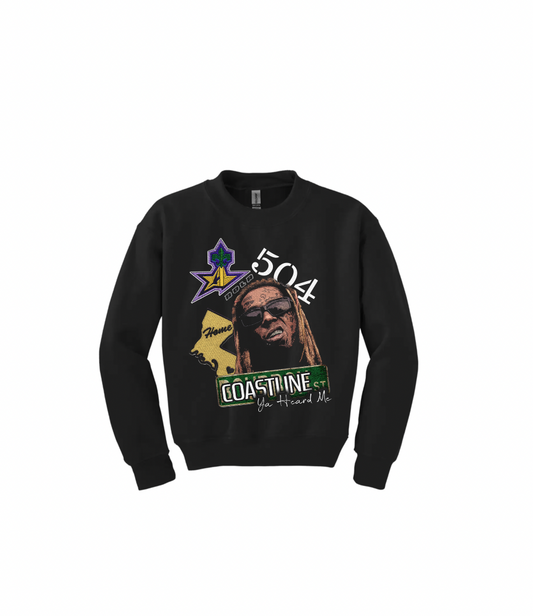 NOLA STREET YOUTH CREWNECK