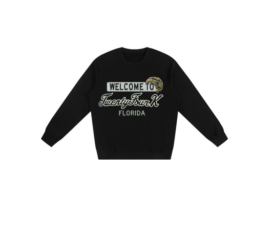 "Welcome To 24K" Crewneck