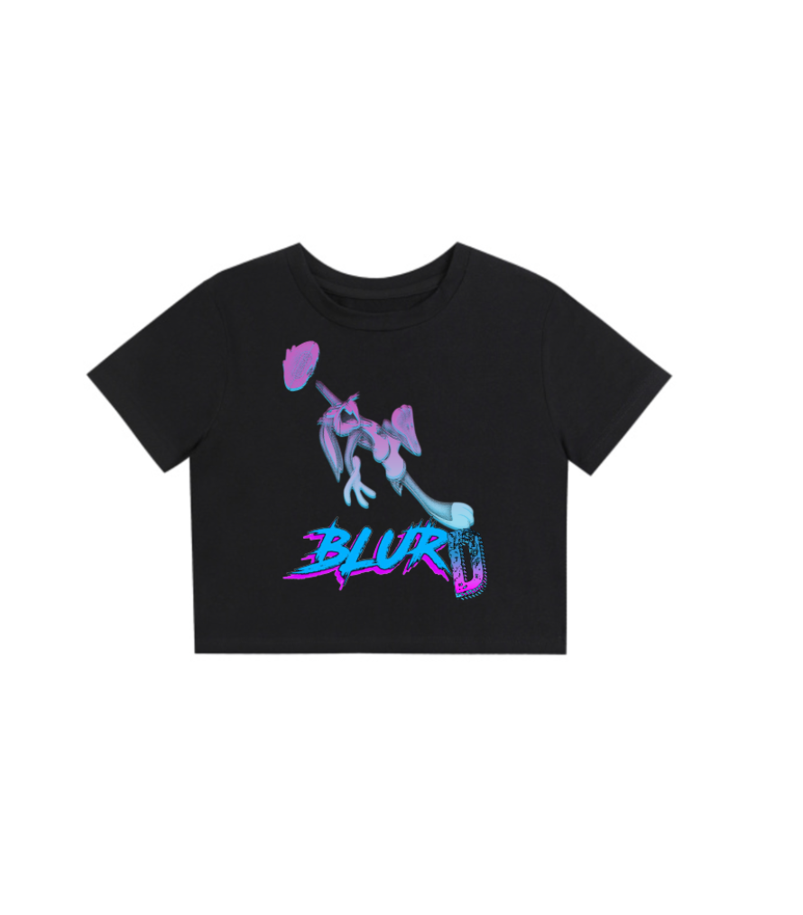 BLURD BUGS CROP TOP