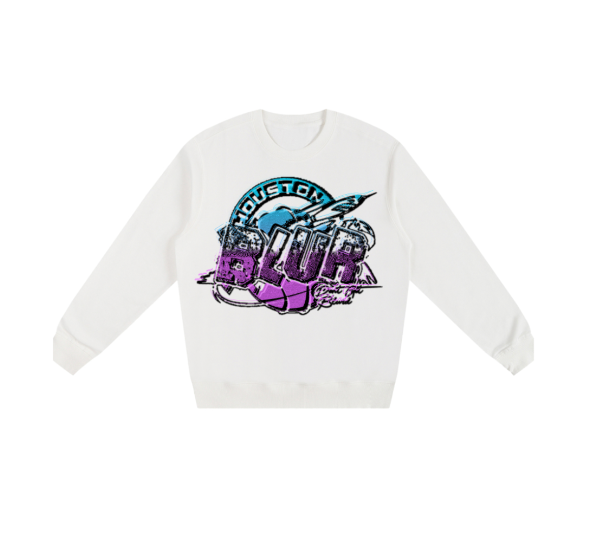 BLUR ROCKET CREWNECK