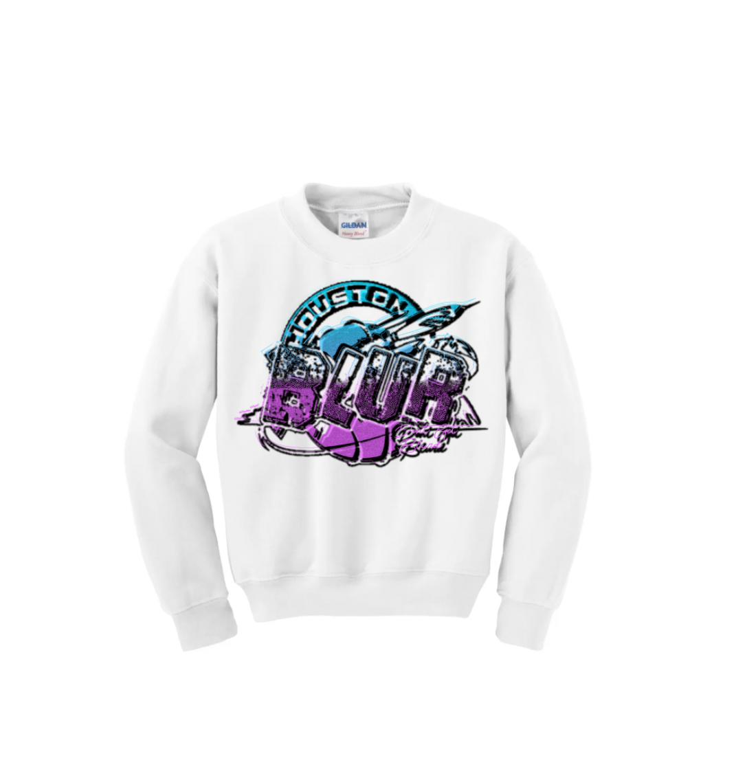 BLUR ROCKET YOUTH CREWNECK