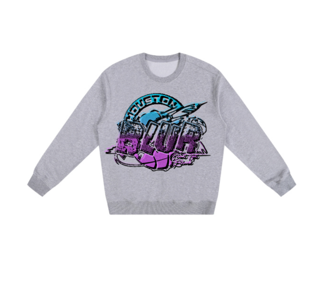 BLUR ROCKET CREWNECK