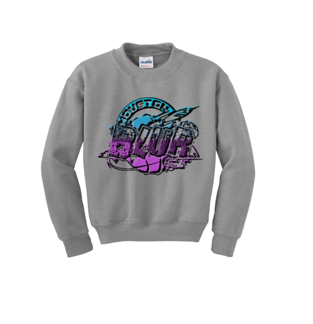 BLUR ROCKET YOUTH CREWNECK