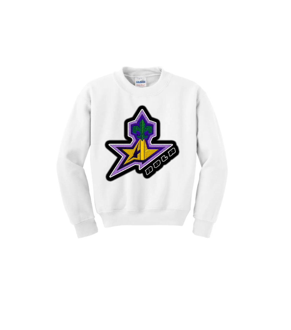 NOLA COAST YOUTH CREWNECK