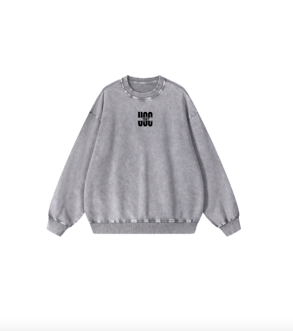 UNCOMMON SPORTS CLUB STONE WASH CREWNECK