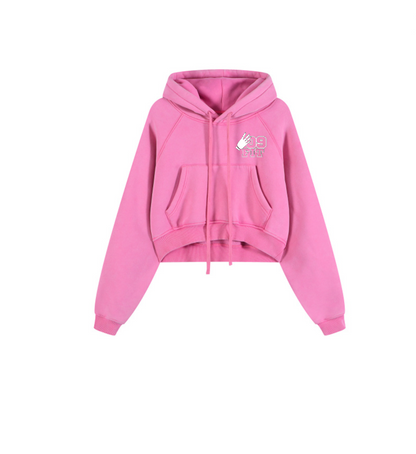 409 FIT ACID WASH WOMENS HOODIE