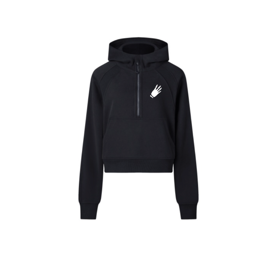 409 FIT WOMENS CROP ZIP HOODIE