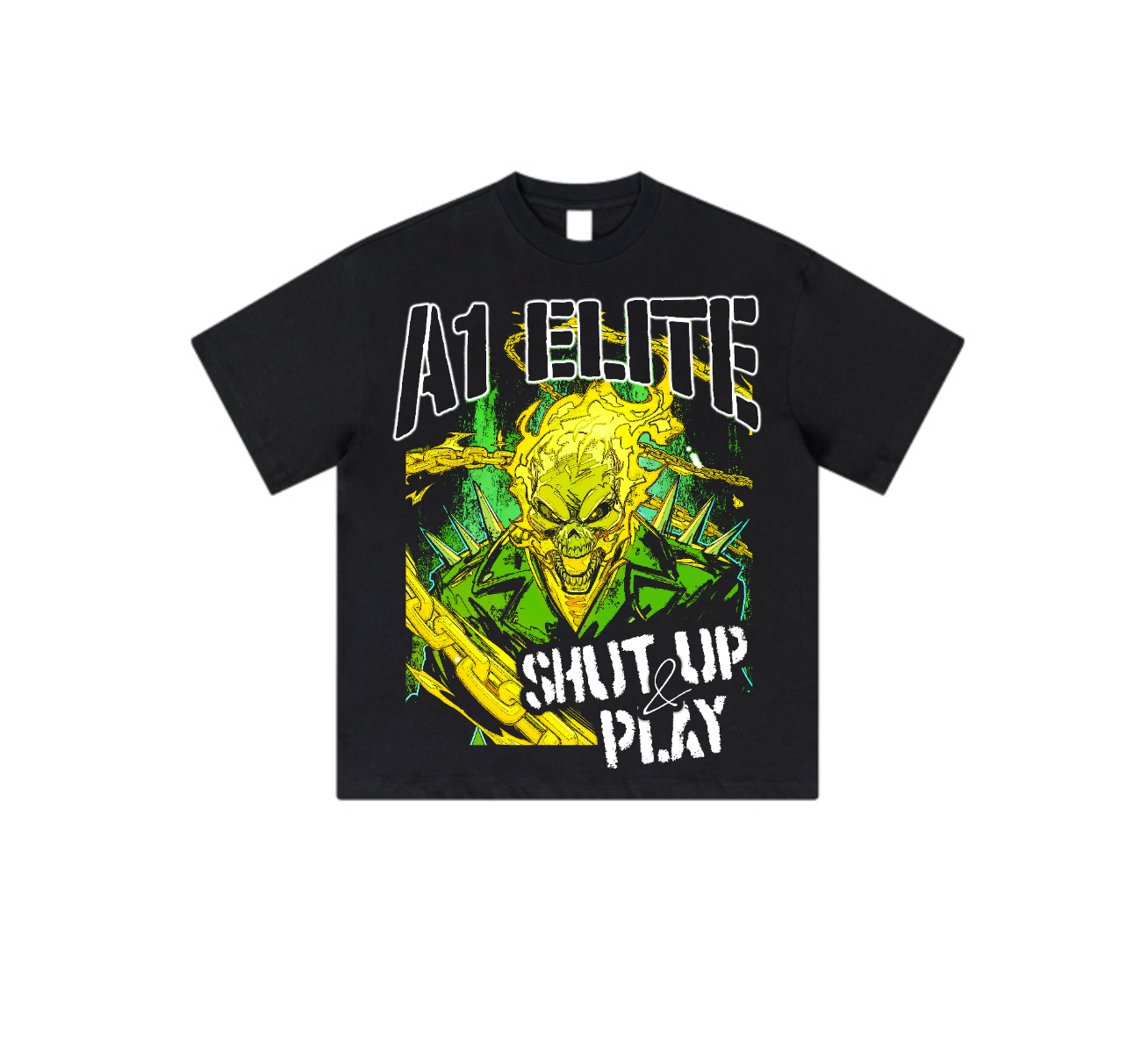 A1 ELITE GHOST RIDER TEE