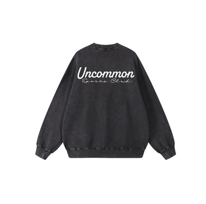 UNCOMMON SPORTS CLUB STONE WASH CREWNECK