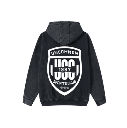 UNCOMMON SPORTS CLUB SNOW WASHED HOODIE